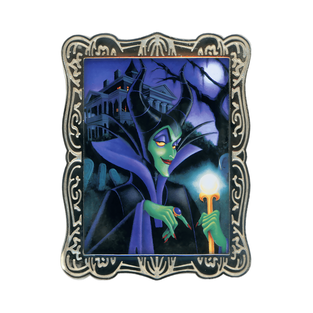 Maleficent in a Rectangular Frame - October Disney pin
