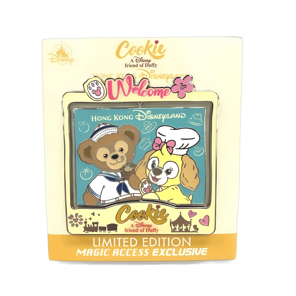 Cookie Ann & Duffy Bear Disney pin