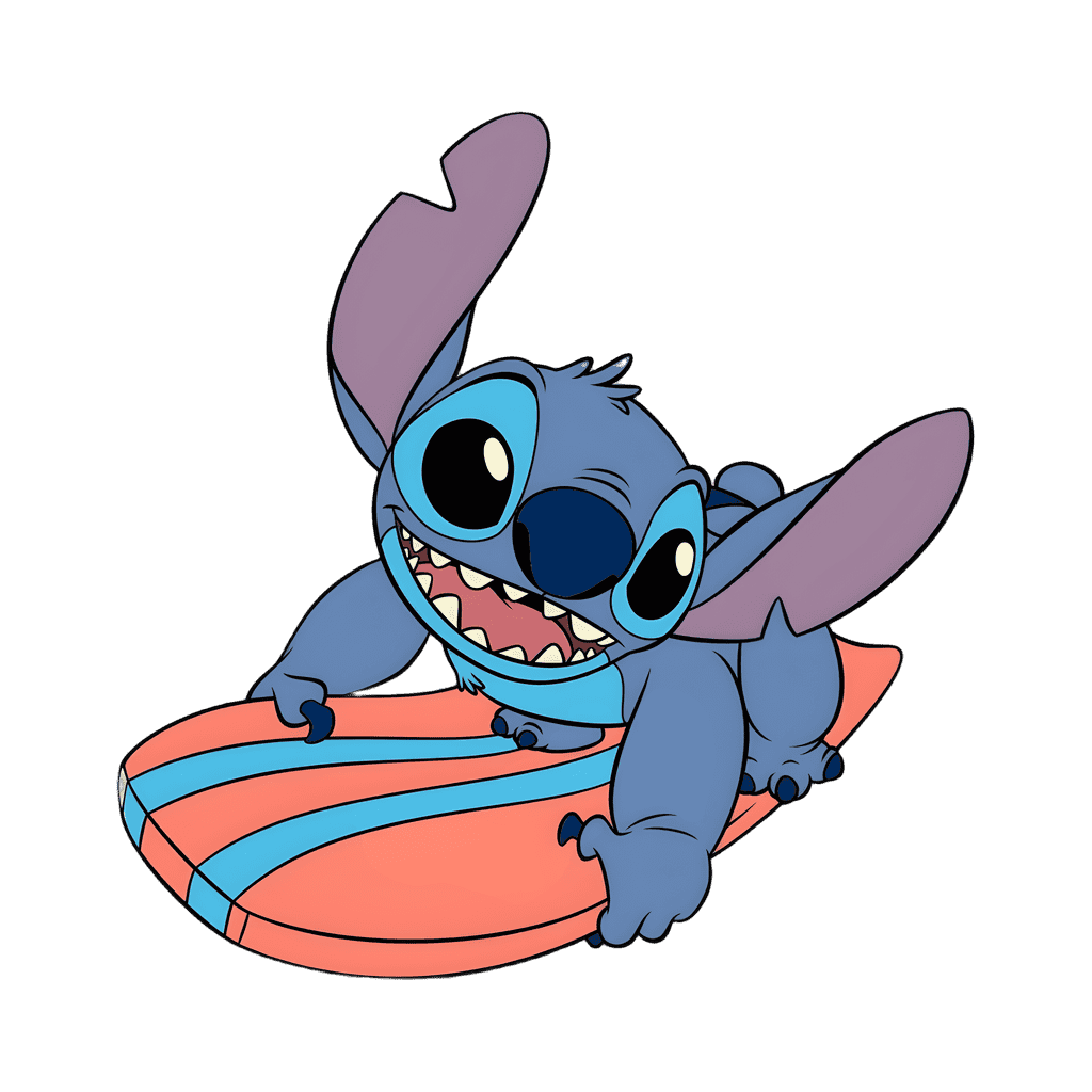 Stitch on a Surfboard - Y427 Disney pin