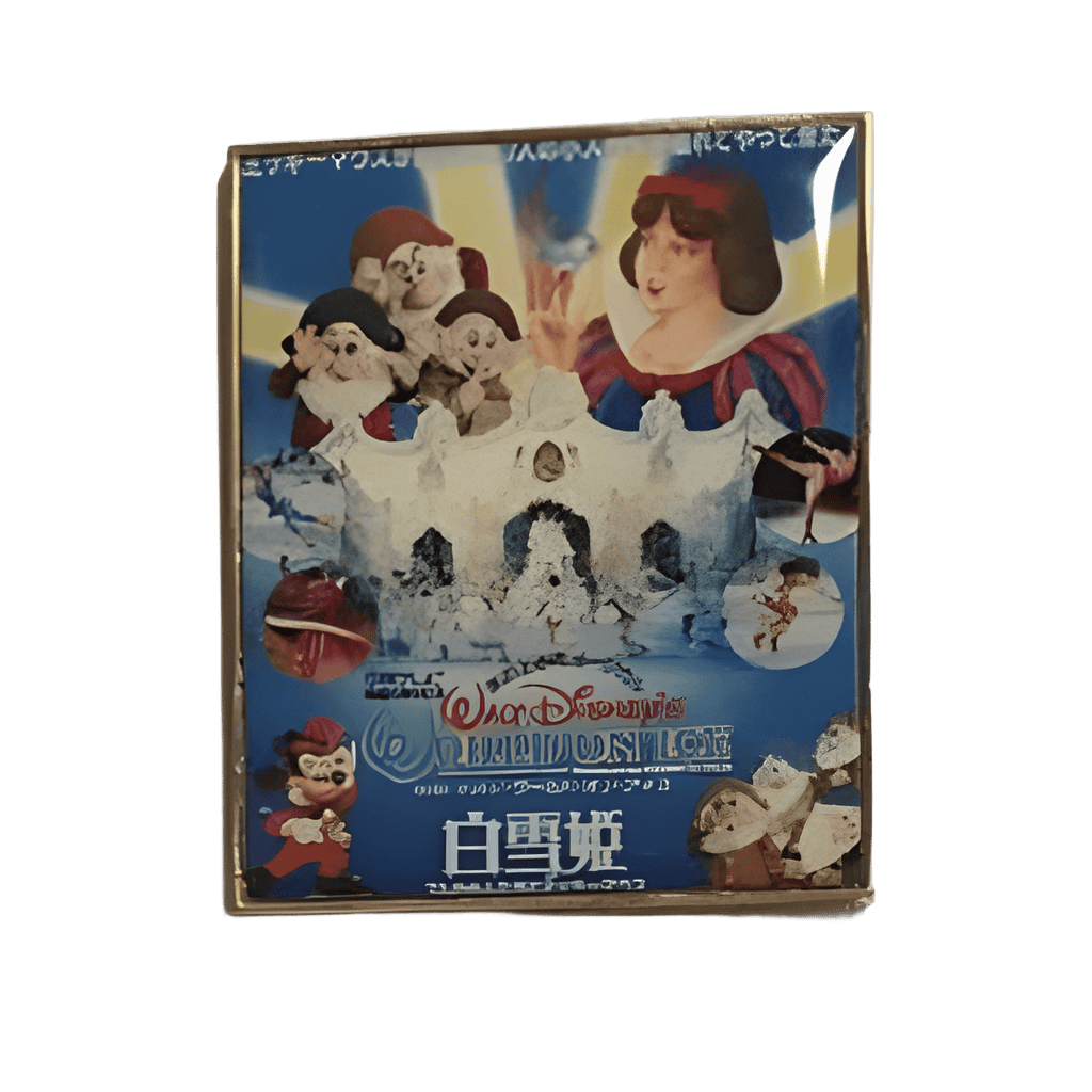 Framed Pin Set - Snow White and the Seven Dwarfs (1988) Disney pin