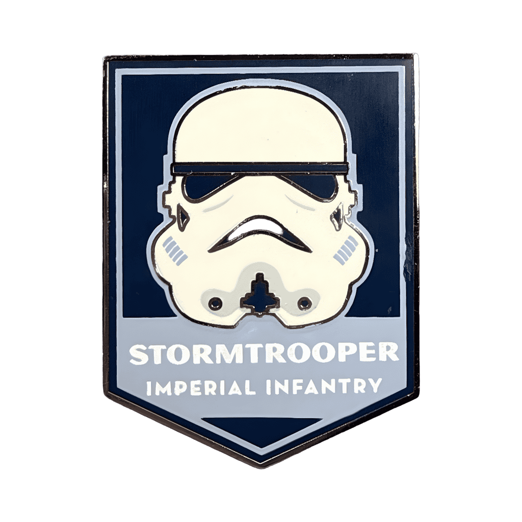 Stormtrooper Imperial Infantry Disney pin