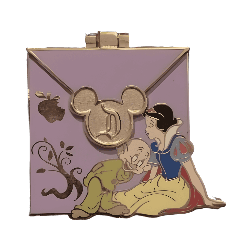 Snow White and the Seven Dwarfs Envelope Disney pin