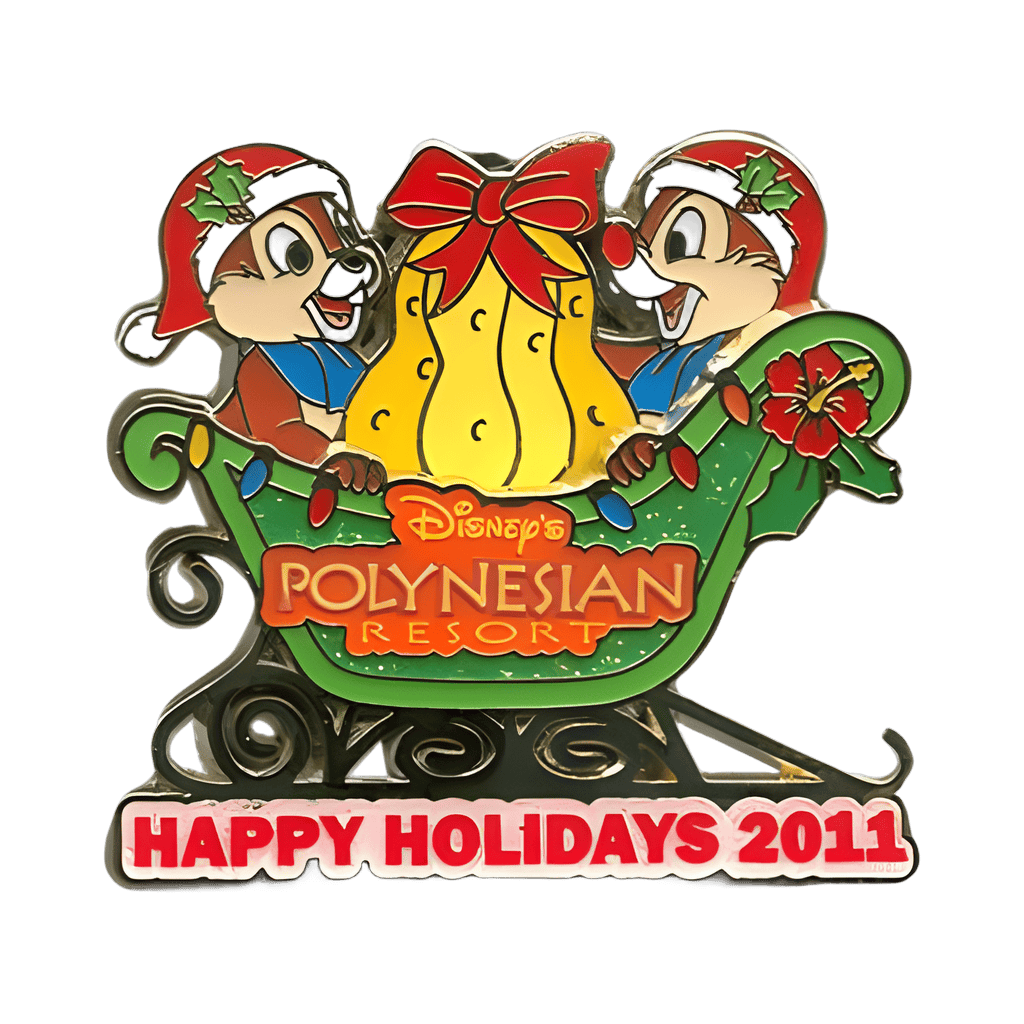 Polynesian - Chip & Dale Disney pin