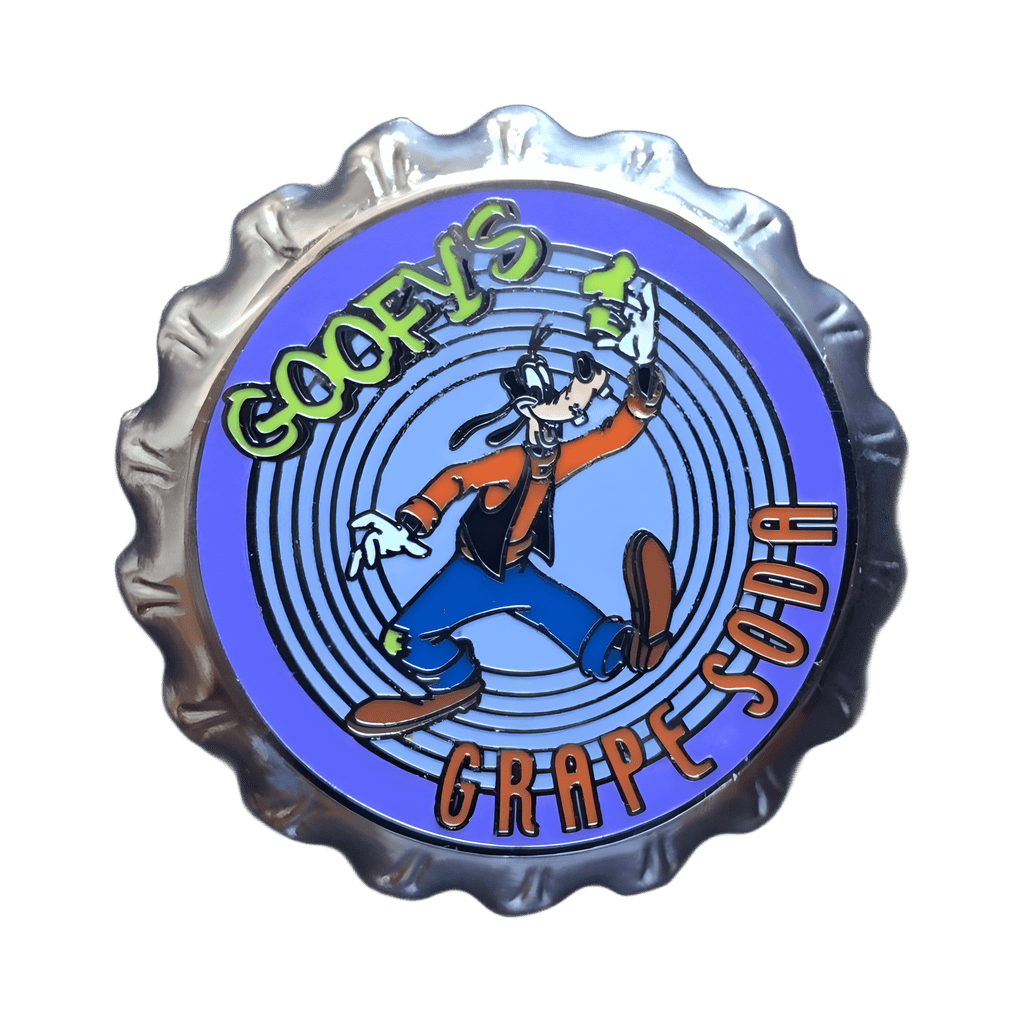 Goofy's Grape Soda Disney pin