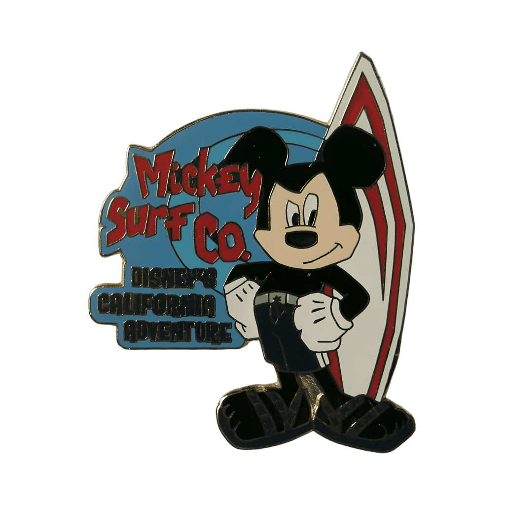 Mickey Surf Co. Disney pin