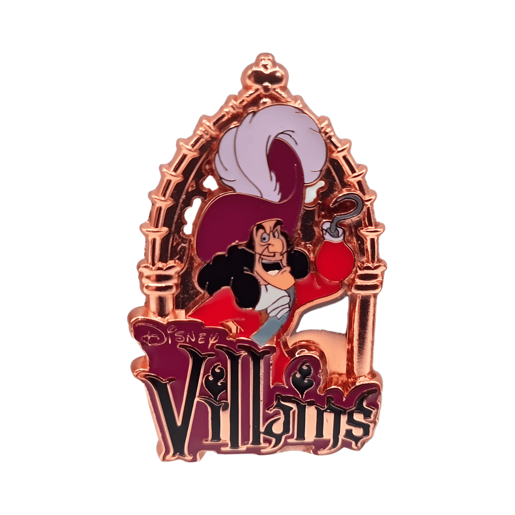 Captain Hook Chaser Disney pin