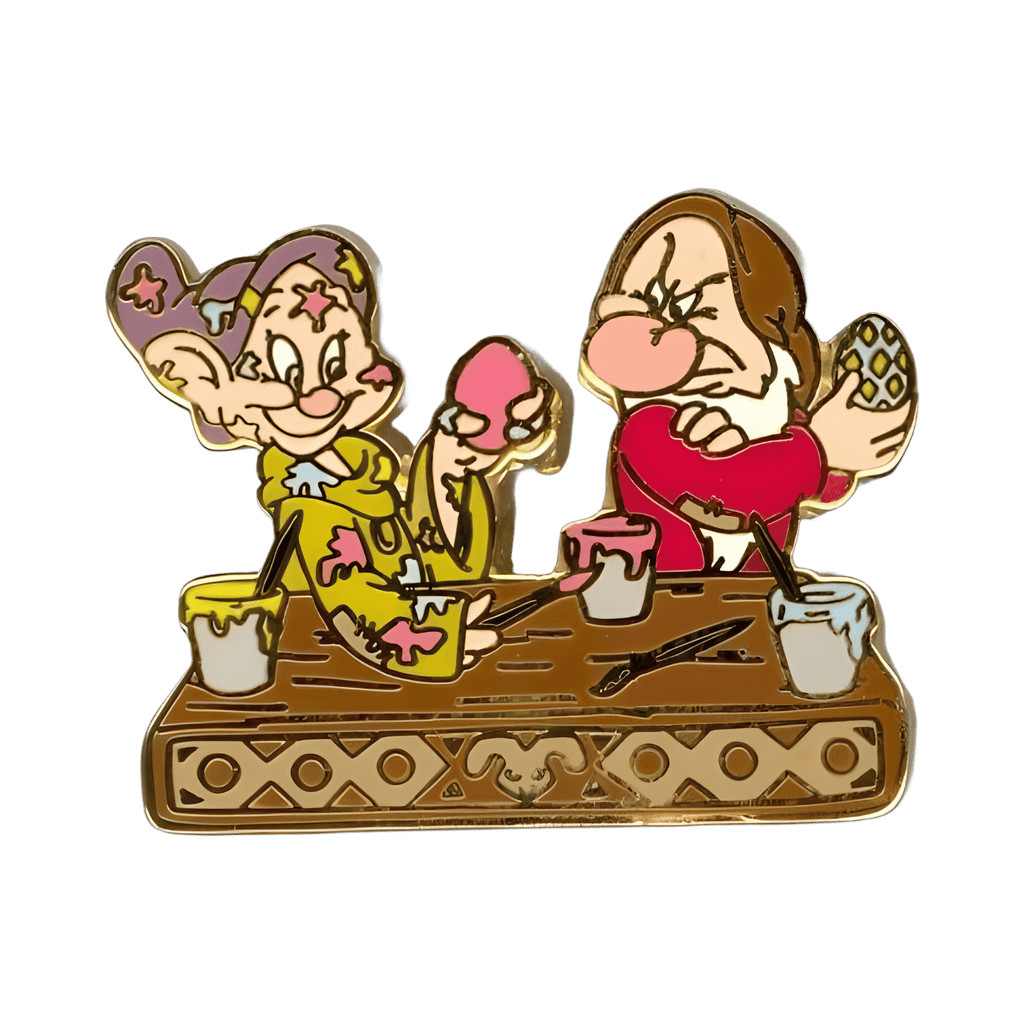 Grumpy & Dopey Disney pin