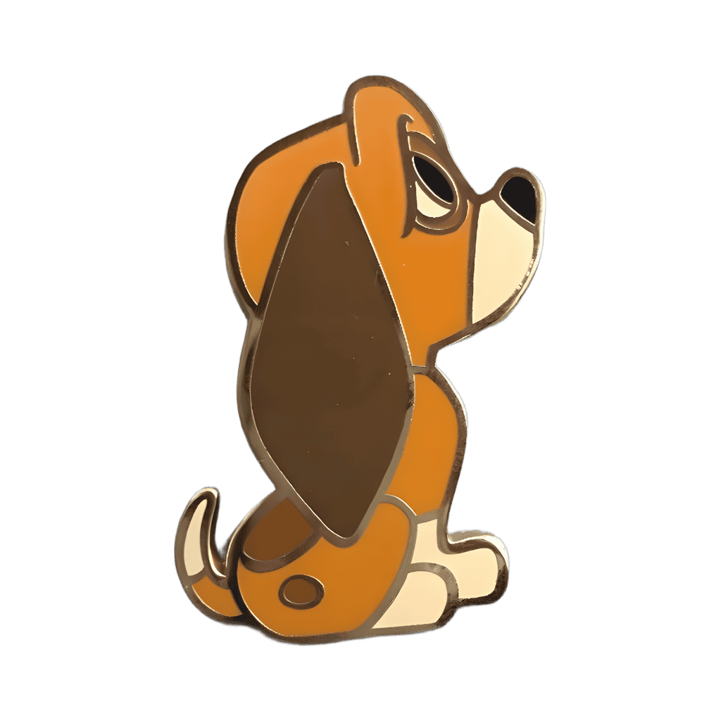 Copper Disney pin