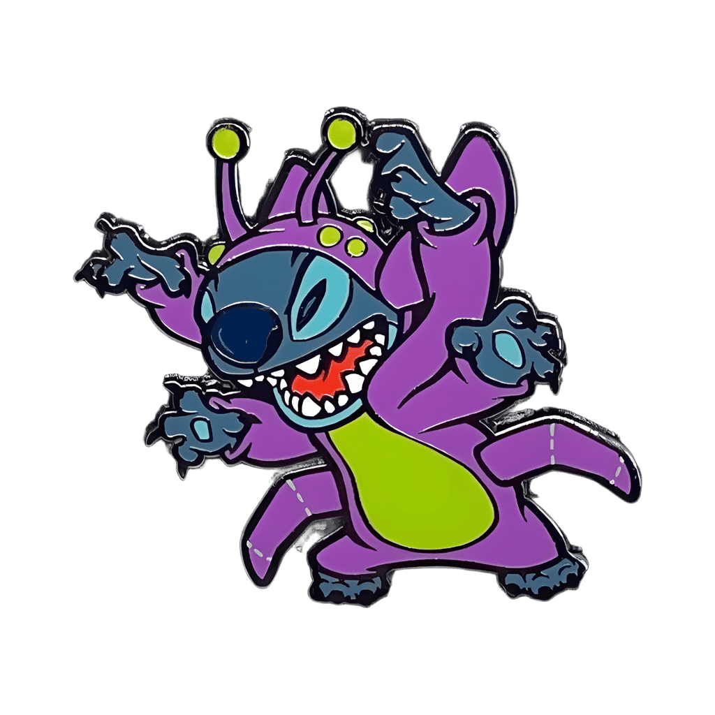 Stitch dressed as a spider Disney pin