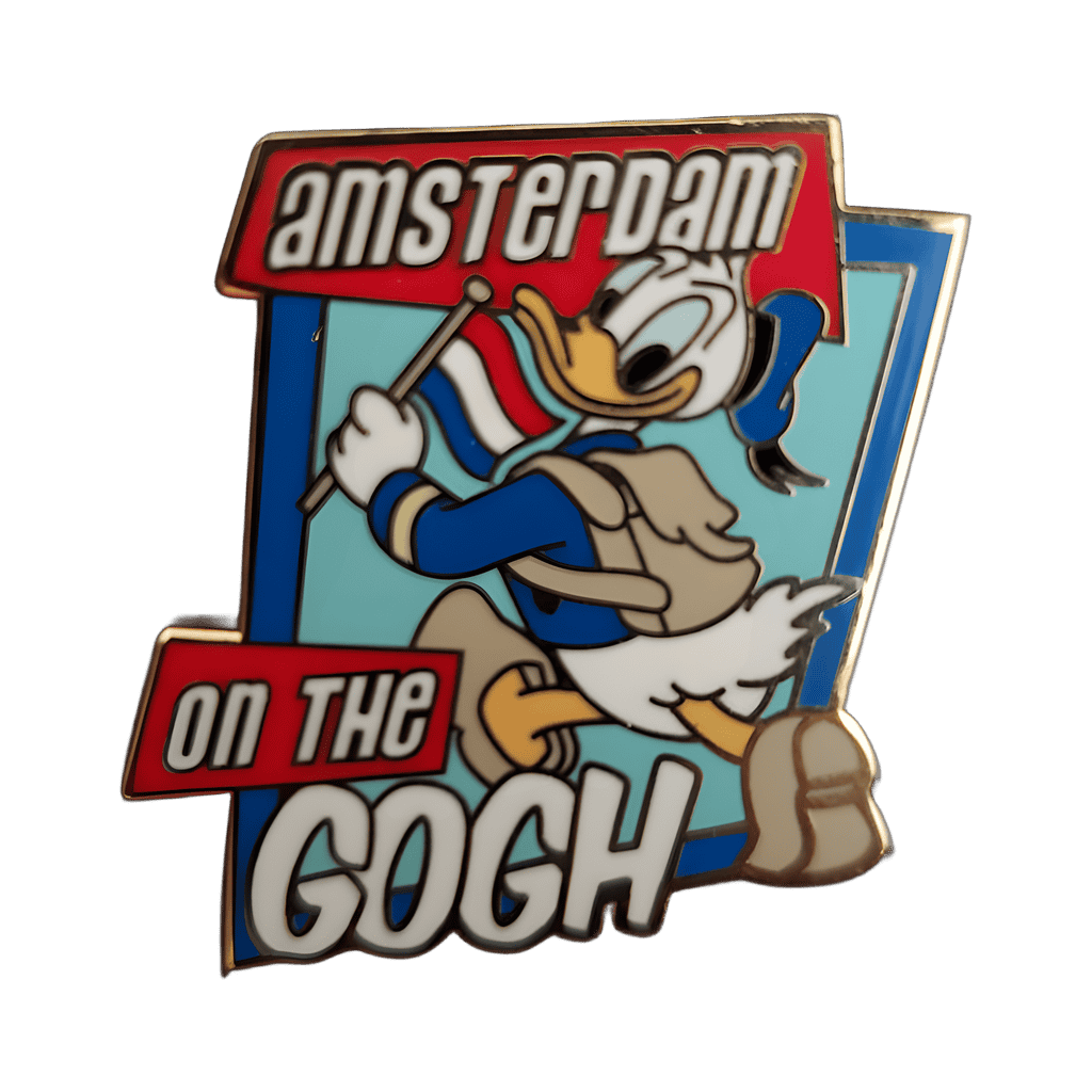 Amsterdam on the Gogh Disney pin