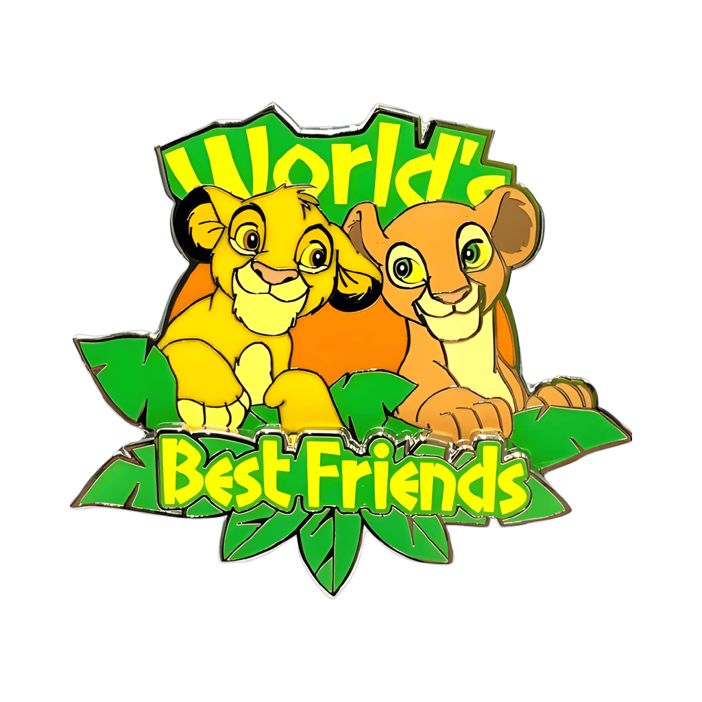 DLP - World's Best Friends - The Lion King - Simba and Nala Disney pin