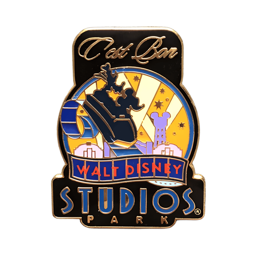 C'est Bon - Walt Disney Studios Park — Mickey and Goofy on Rollercoaster Disney pin