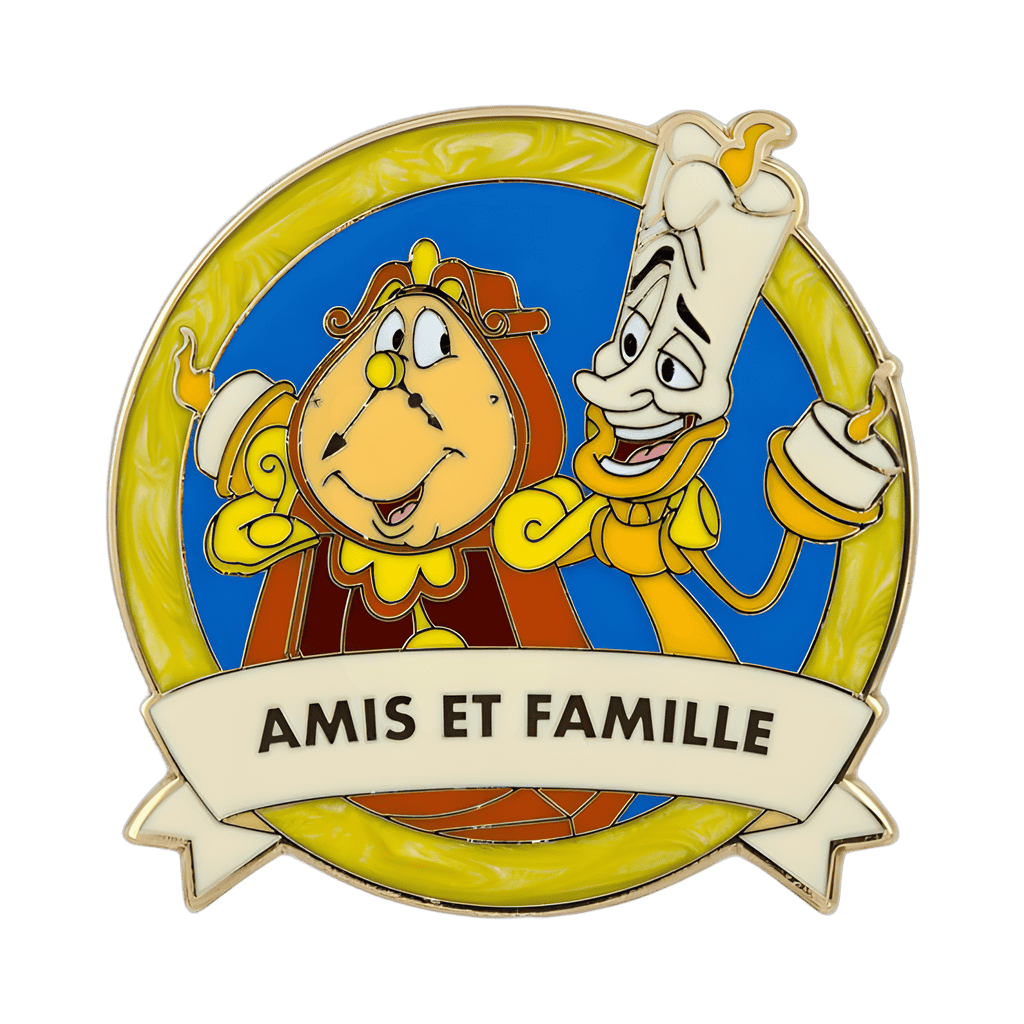 Friends & Family In Park Languages Mystery Set - French Disney pin