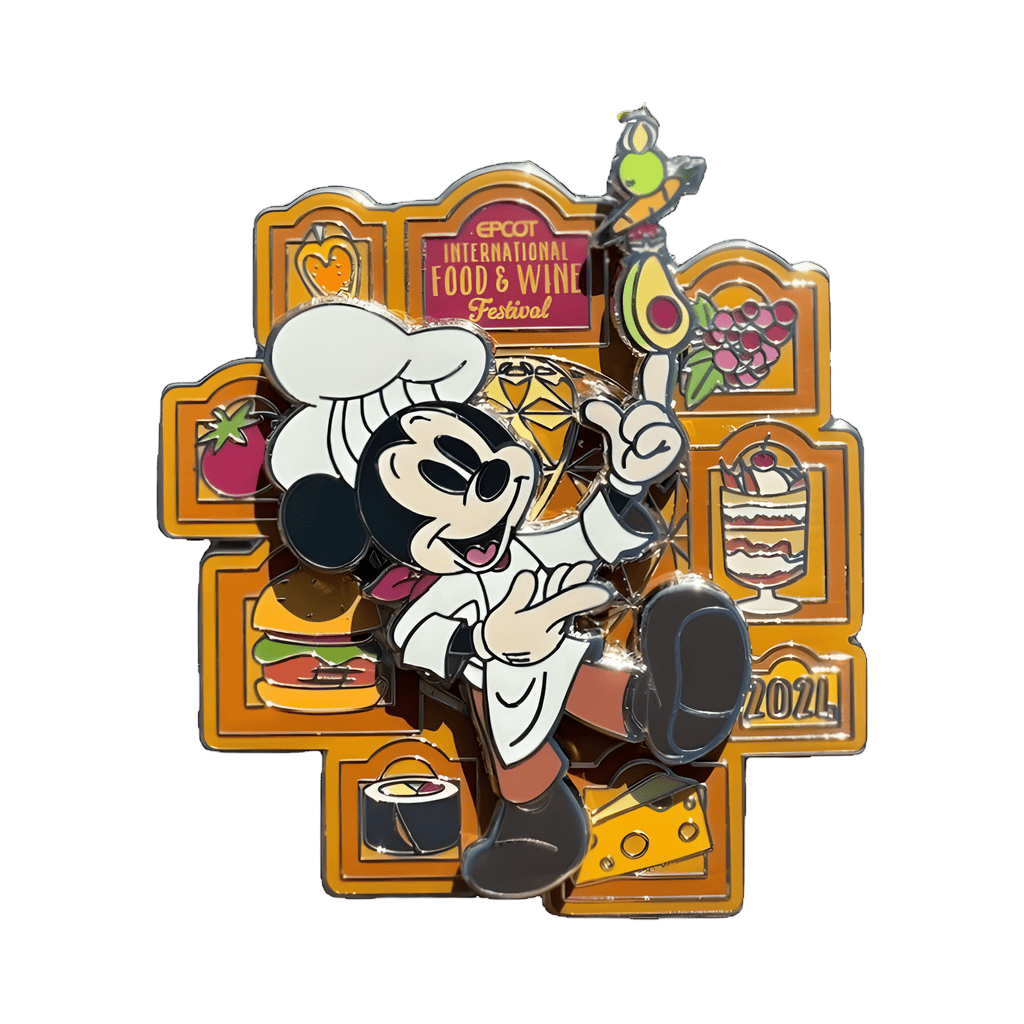 Chef Mickey Balancing Food Disney pin