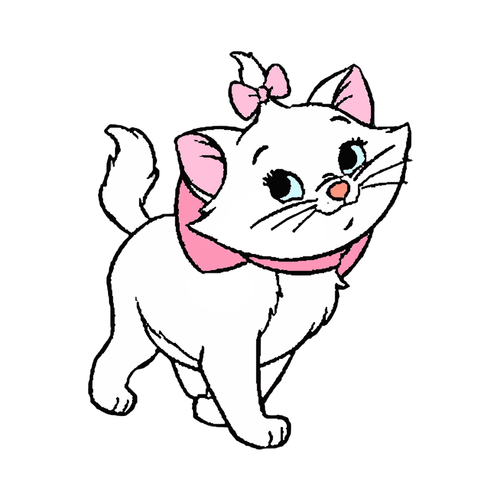 Marie with moving tail Disney pin