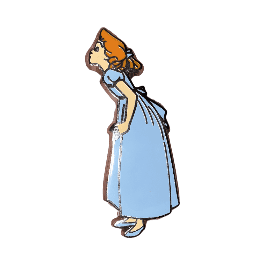 Wendy Kissing ONLY Wendy Trying to Kiss Peter Pin Set - Full Set Disney pin