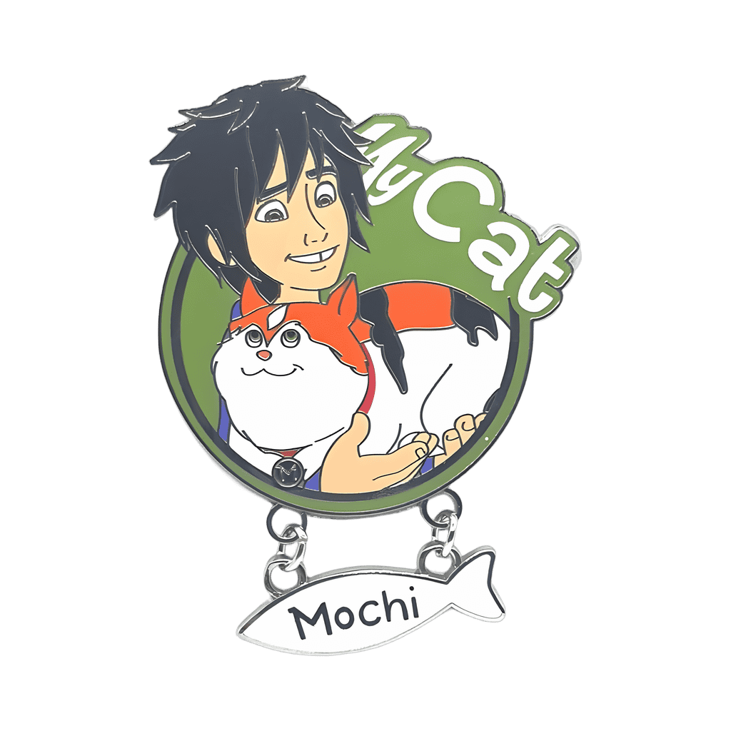 Hiro and Mochi Disney pin