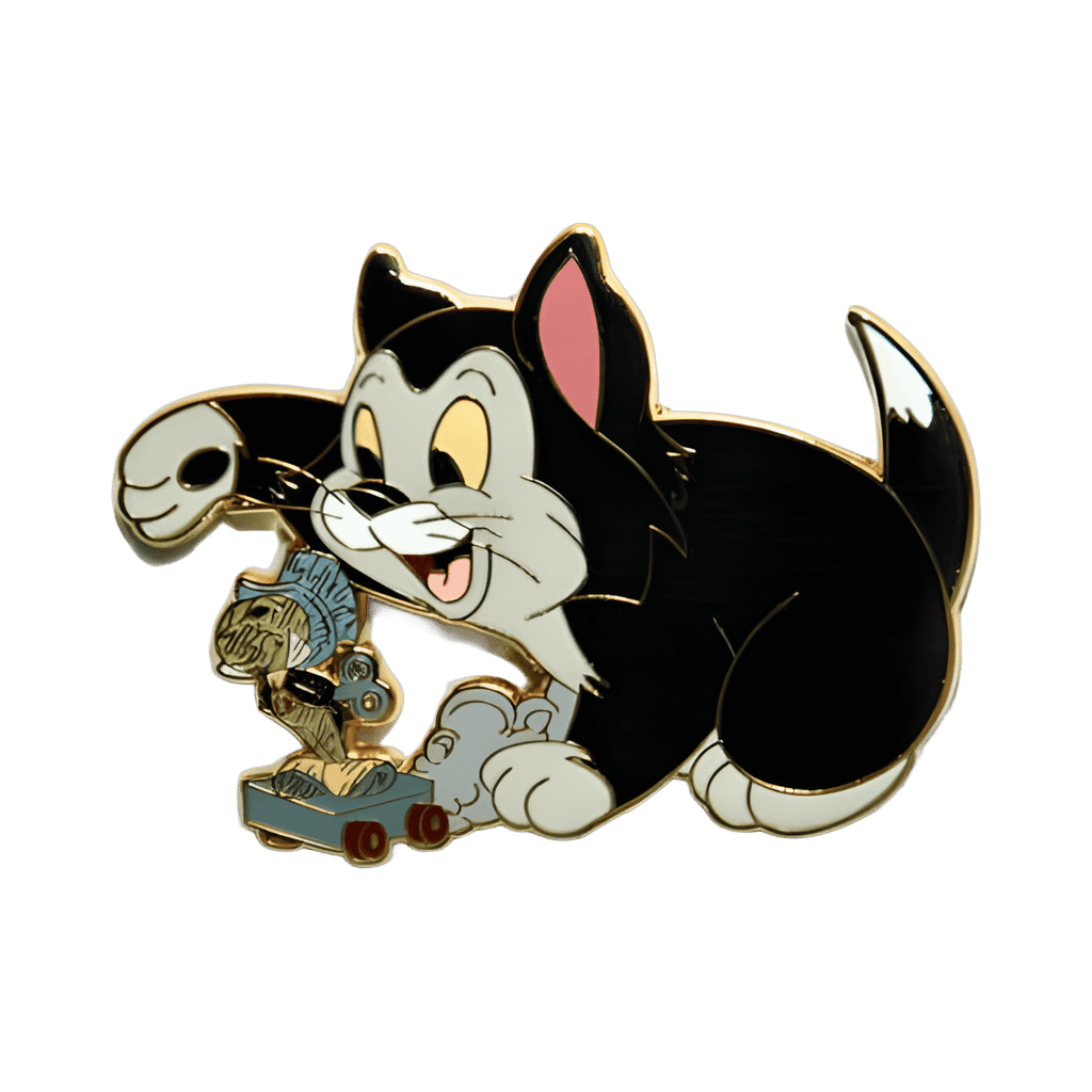 Figaro and Jiminy Cricket Disney pin