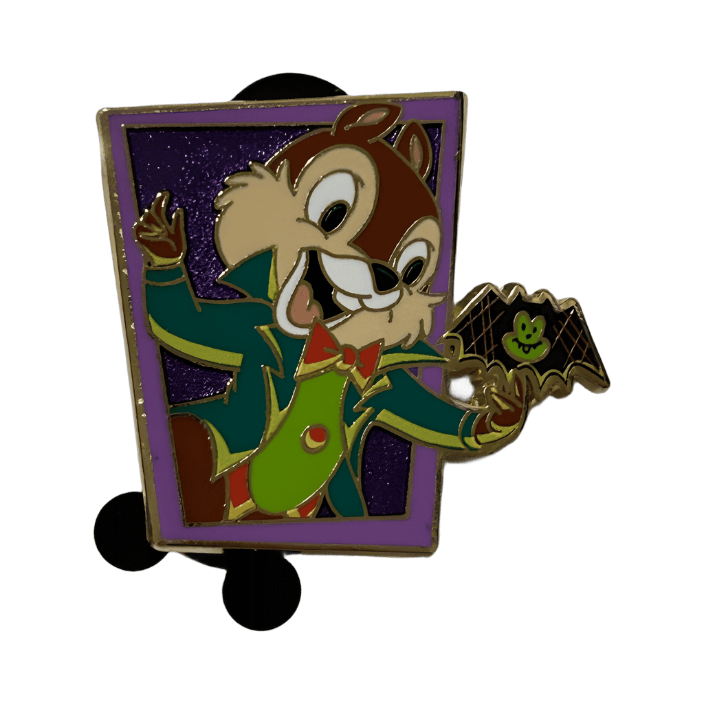 Treats Mystery Collection — Chip with Bat Cookie Disney pin