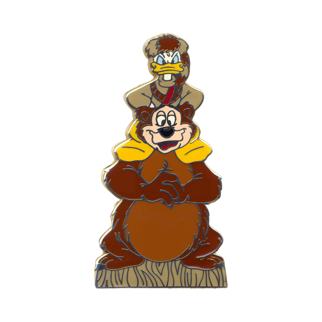 Humphrey & Donald Totem Disney pin