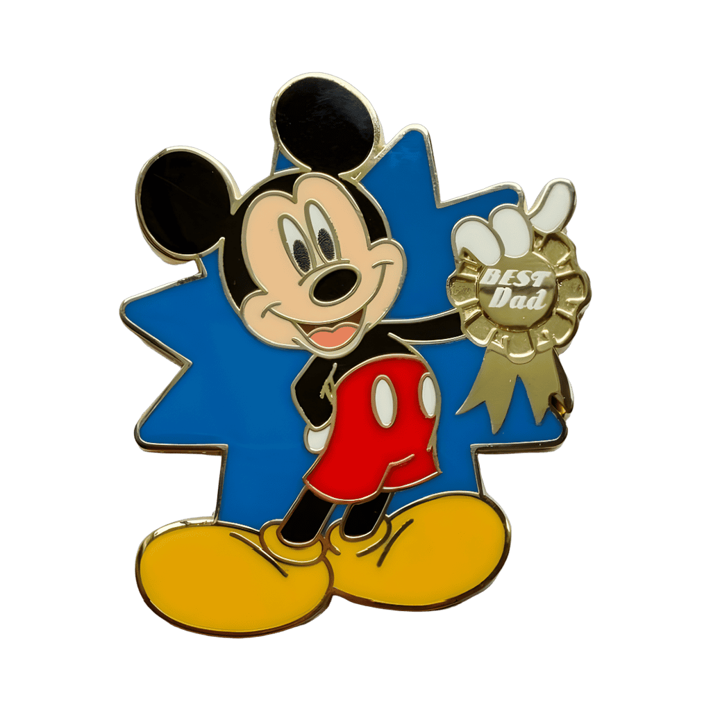 Mickey Mouse Best Dad Disney pin