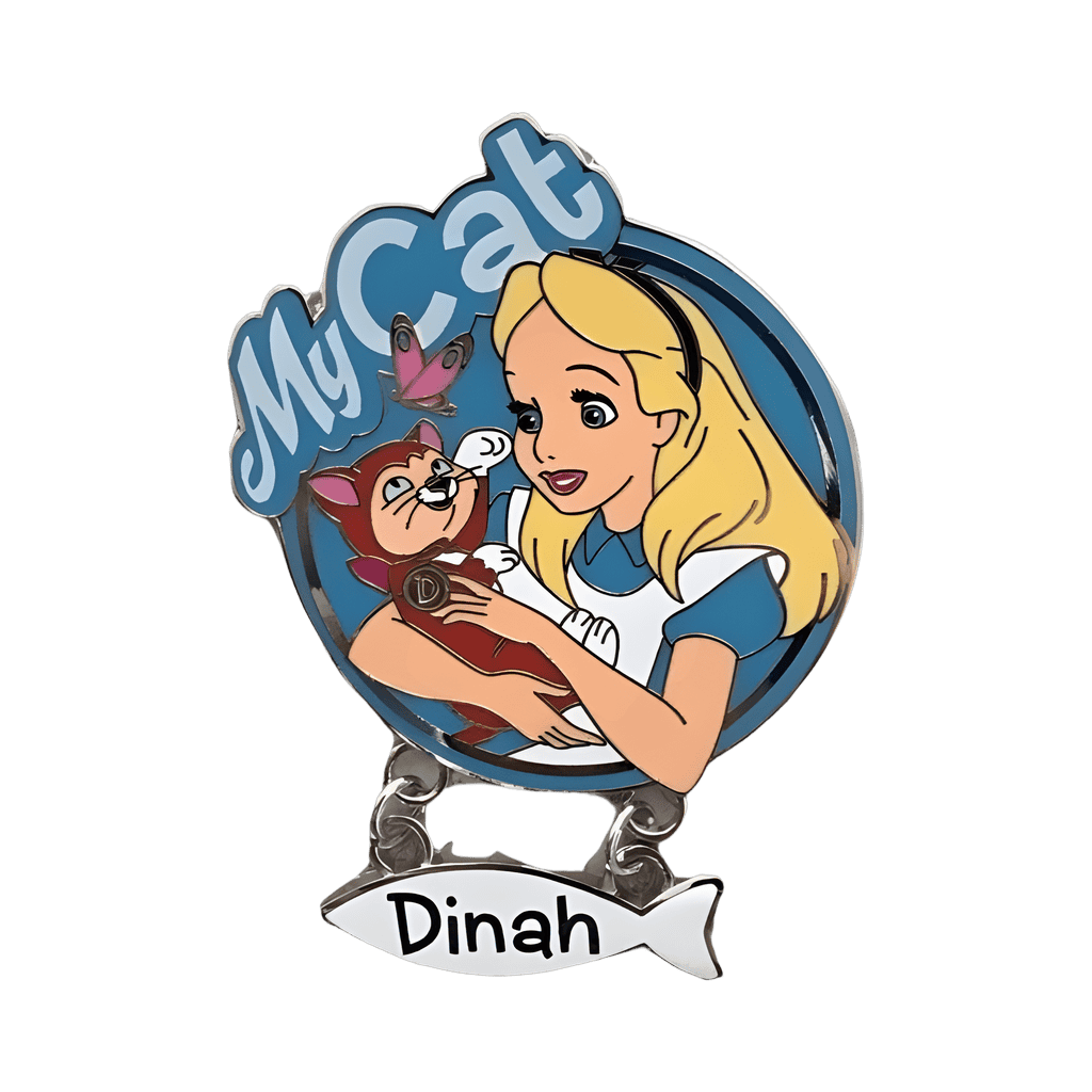 Alice and Dinah Disney pin