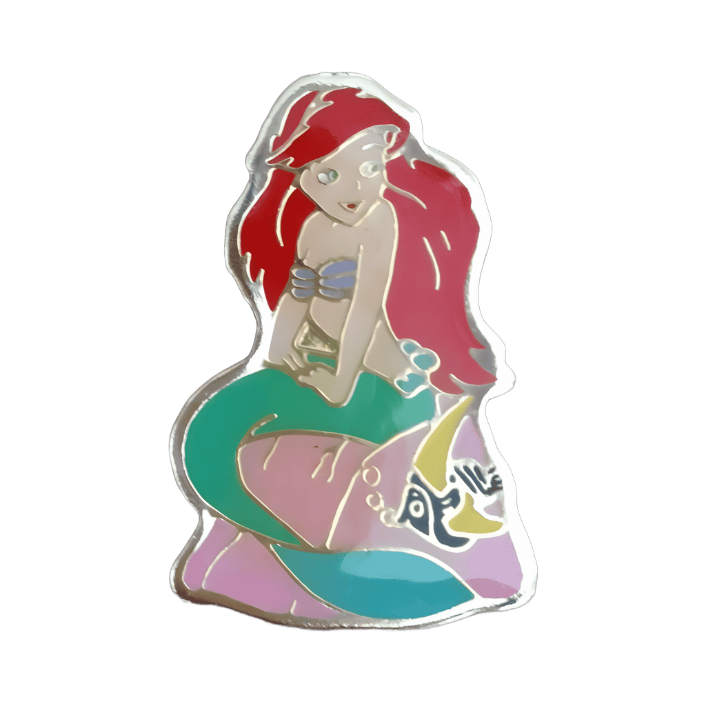 Ariel Sitting on Rock Disney pin