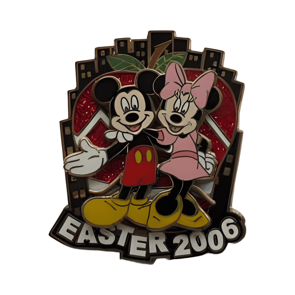 Mickey and Minnie, Easter 2006 Disney pin