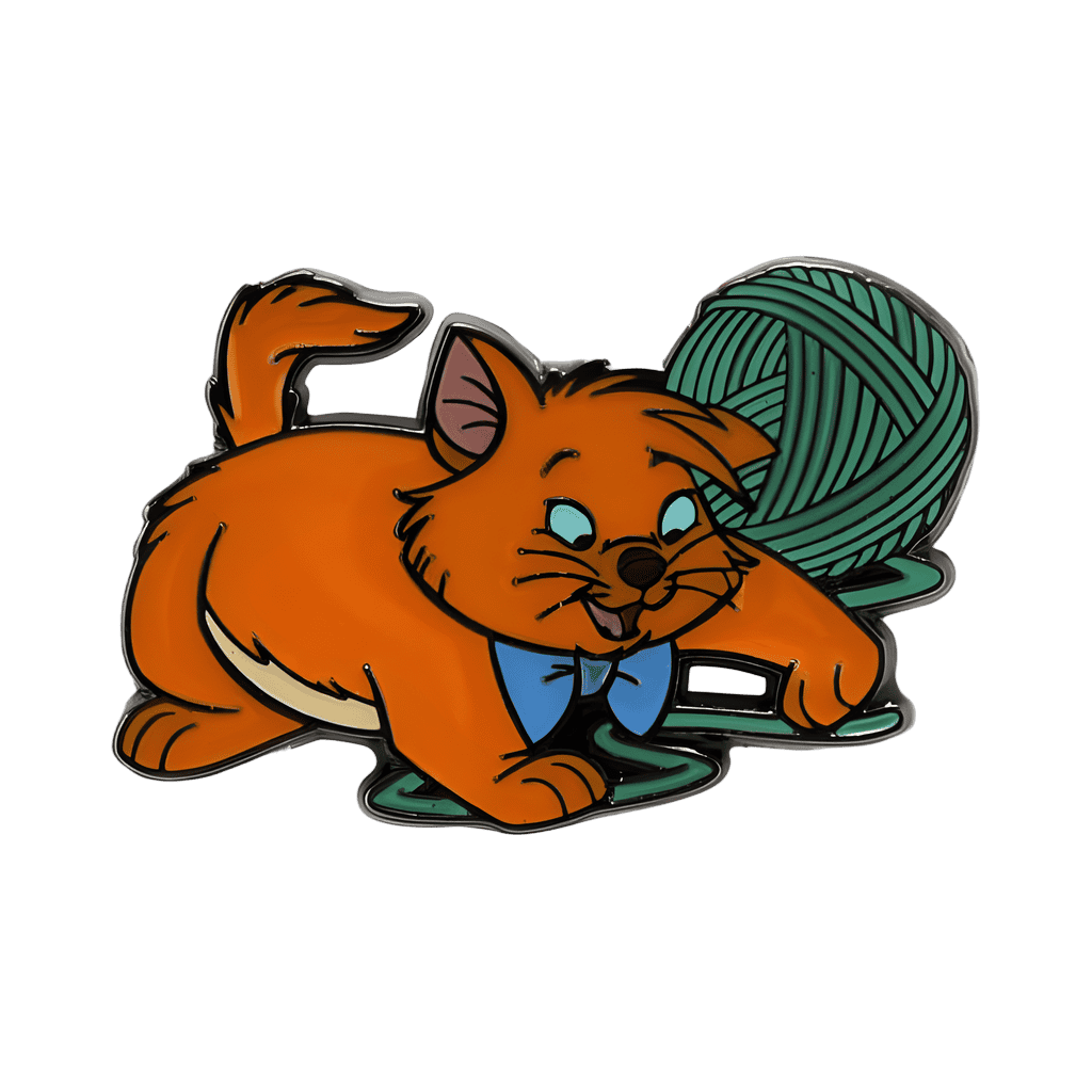 Toulouse with green yarn Disney pin