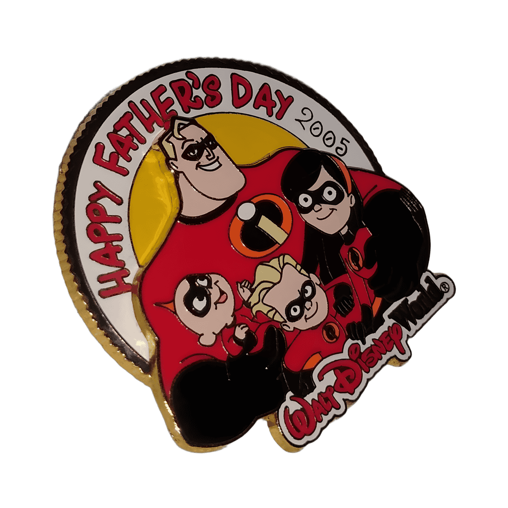 2005 - Mr. Incredible and Kids Disney pin