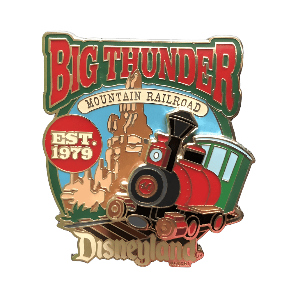 40th Anniversary - Train Engine EST 1979 Disney pin
