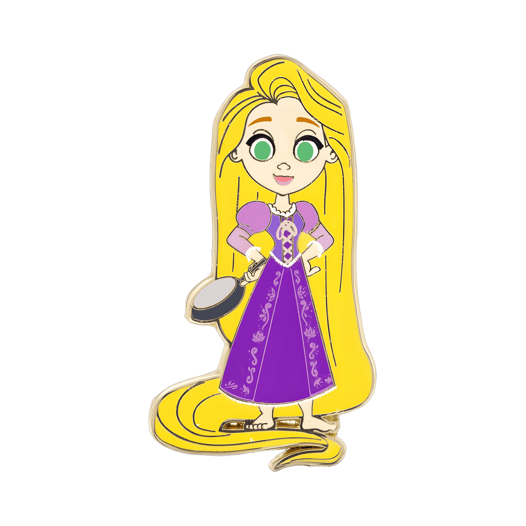 Rapunzel with Frying Pan Disney pin