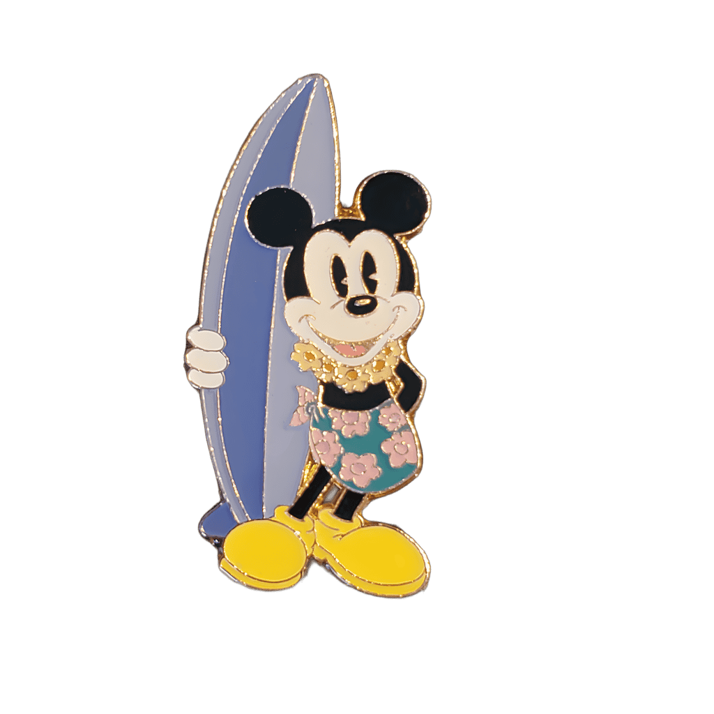 Mickey with Surfboard - Hula Disney pin