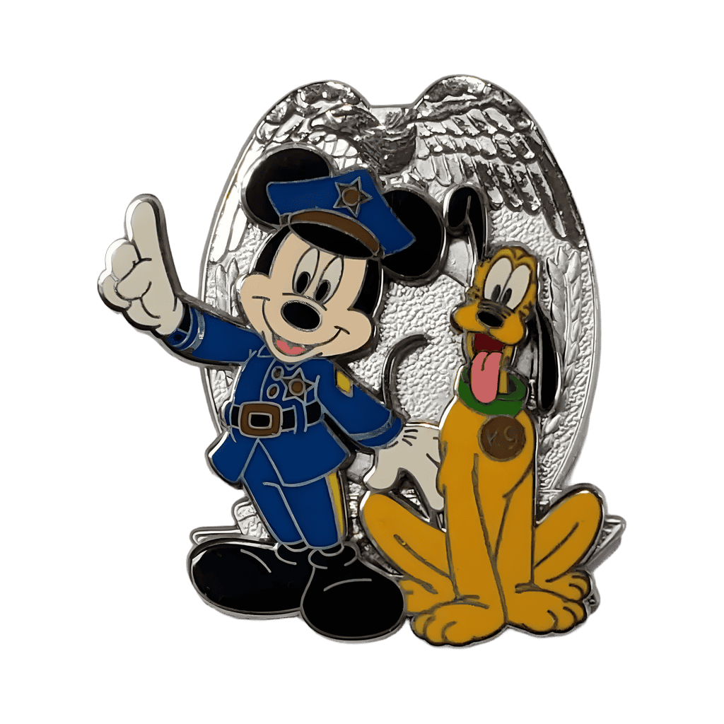 Officer Mickey Mouse and K9 Pluto Disney pin