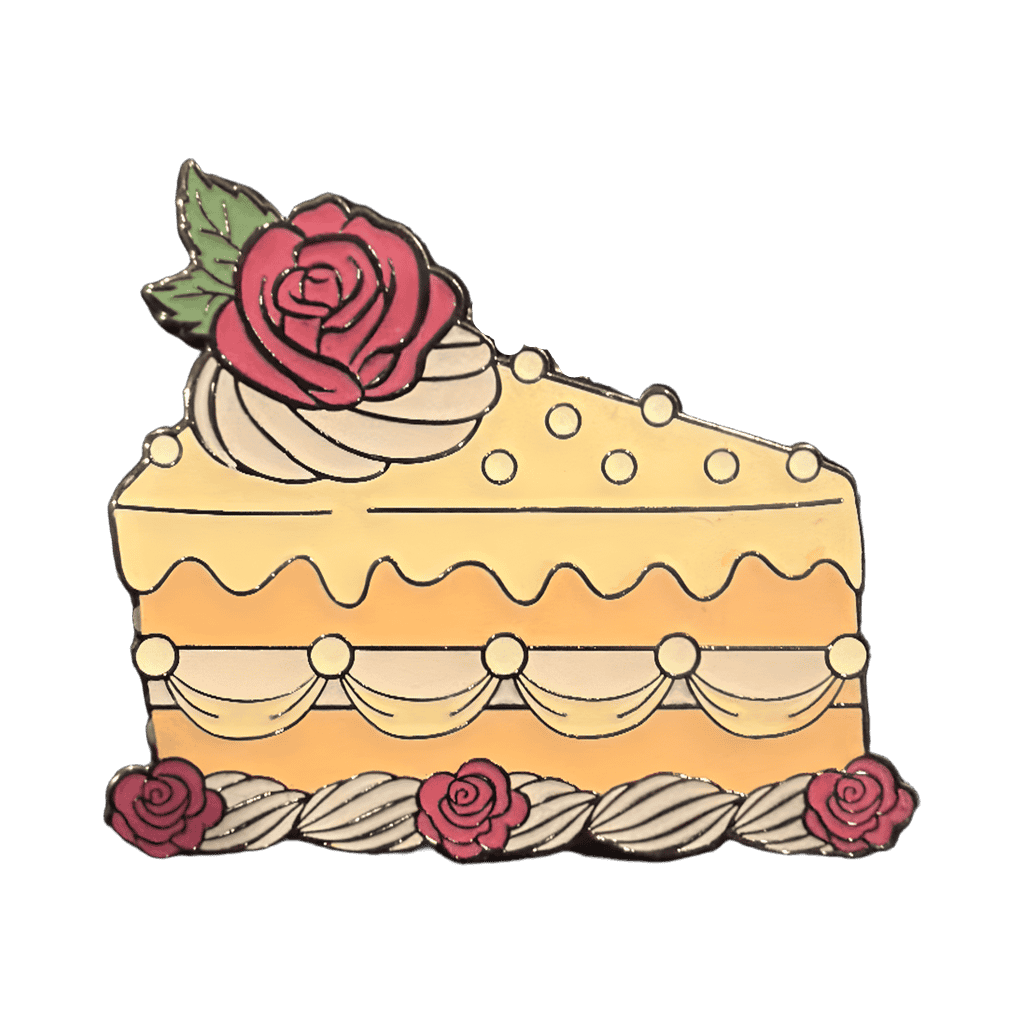 Belle cake Disney pin
