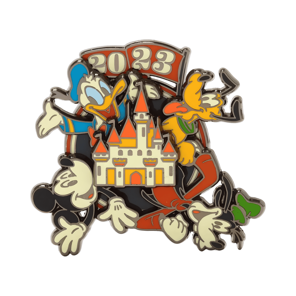 Mickey Mouse and Friends Spinner Disney pin