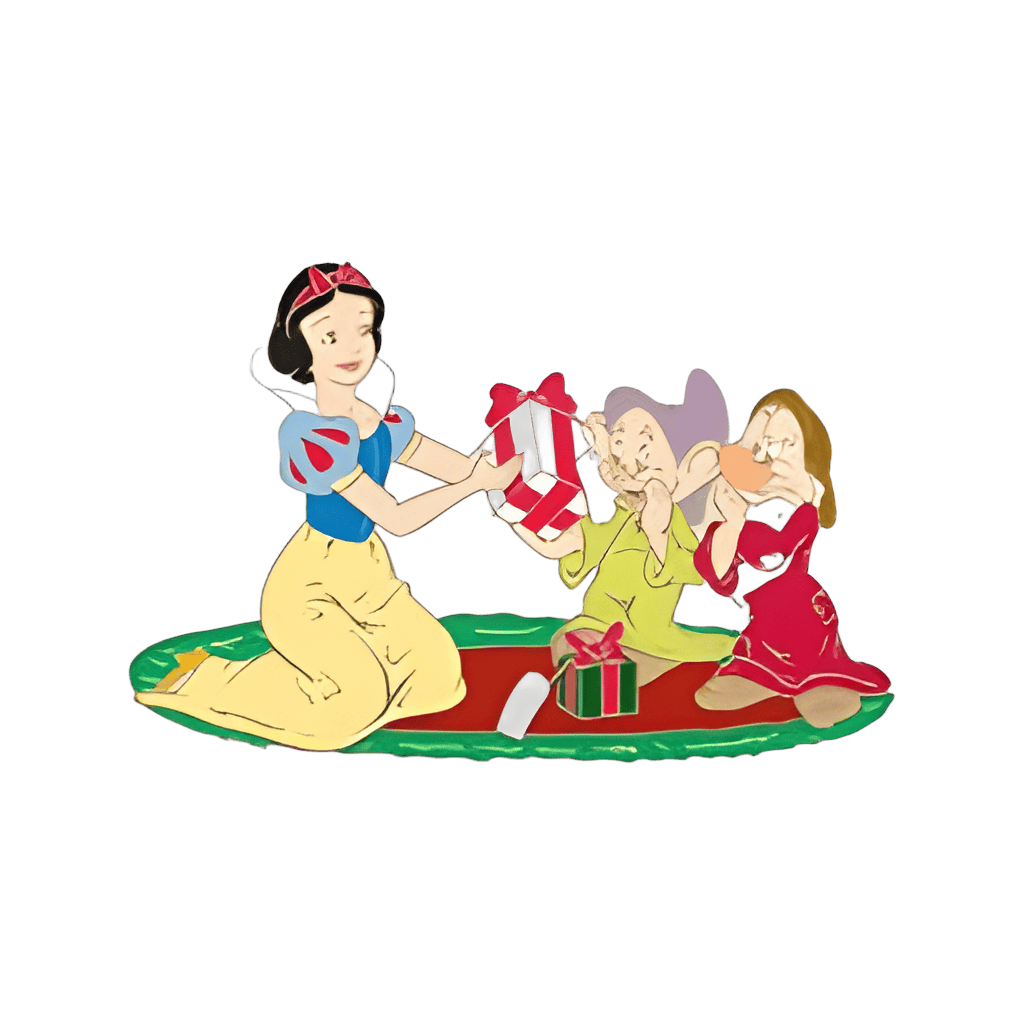 Snow White, Dopey and Grumpy Disney pin