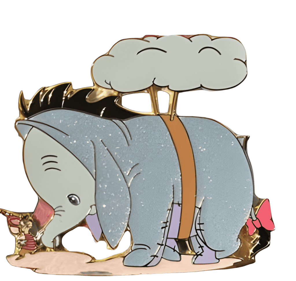 Dumbo as Eeyore with Timothy Disney pin