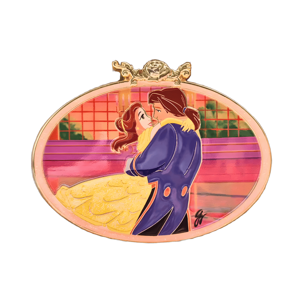 First Dance Belle and Prince Adam Disney pin