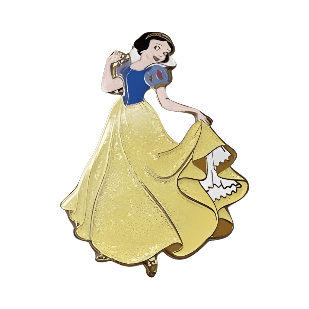 Snow White glitter dress Disney pin