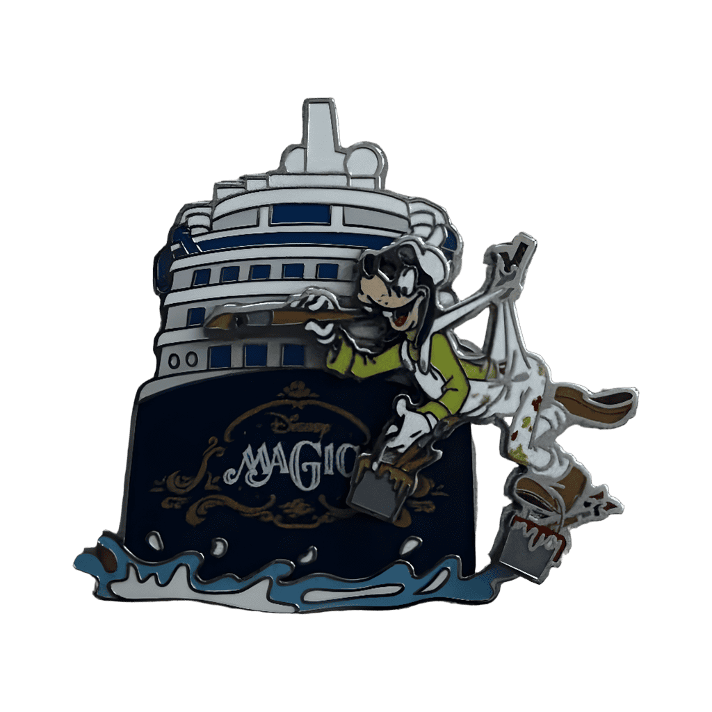 Painter Goofy Disney pin