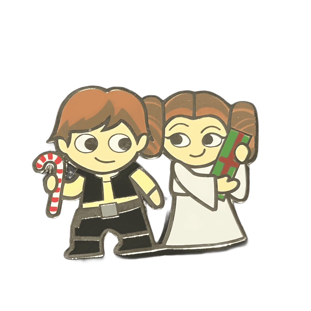 Han and Leia Disney pin