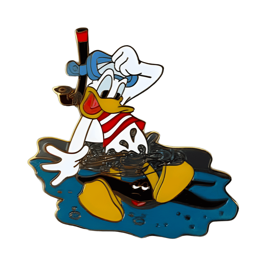 Donald Duck and Stingray Disney pin