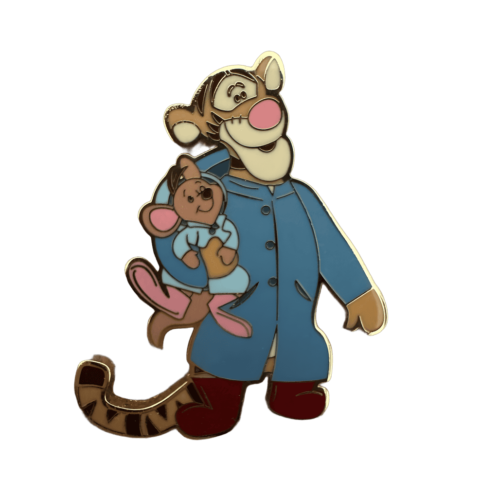 Tigger Holding Roo Disney pin