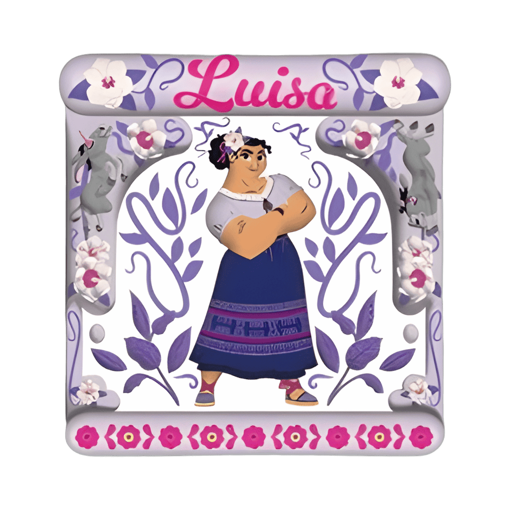 Luisa Familia Tile Disney pin