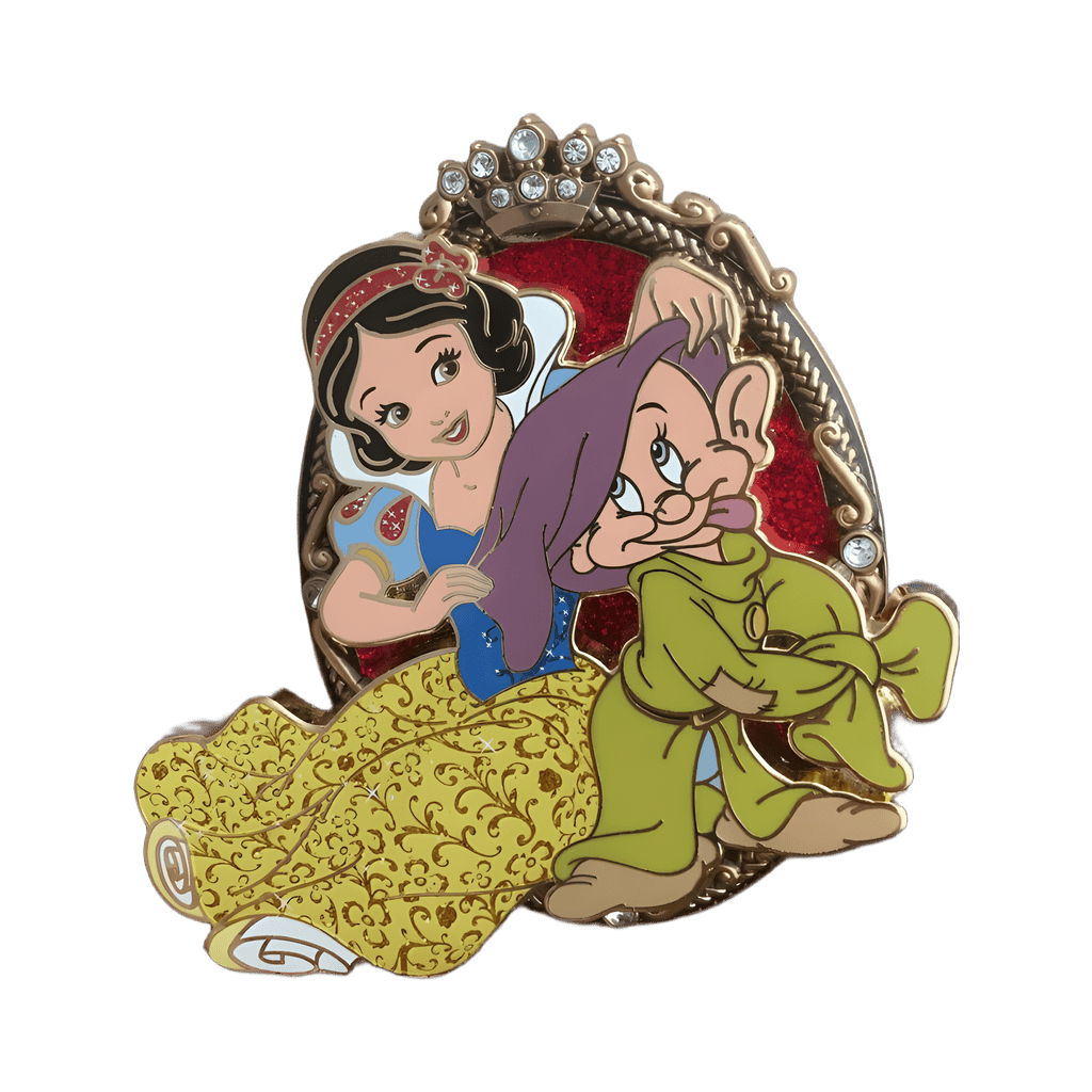 Snow White & Dopey Disney pin
