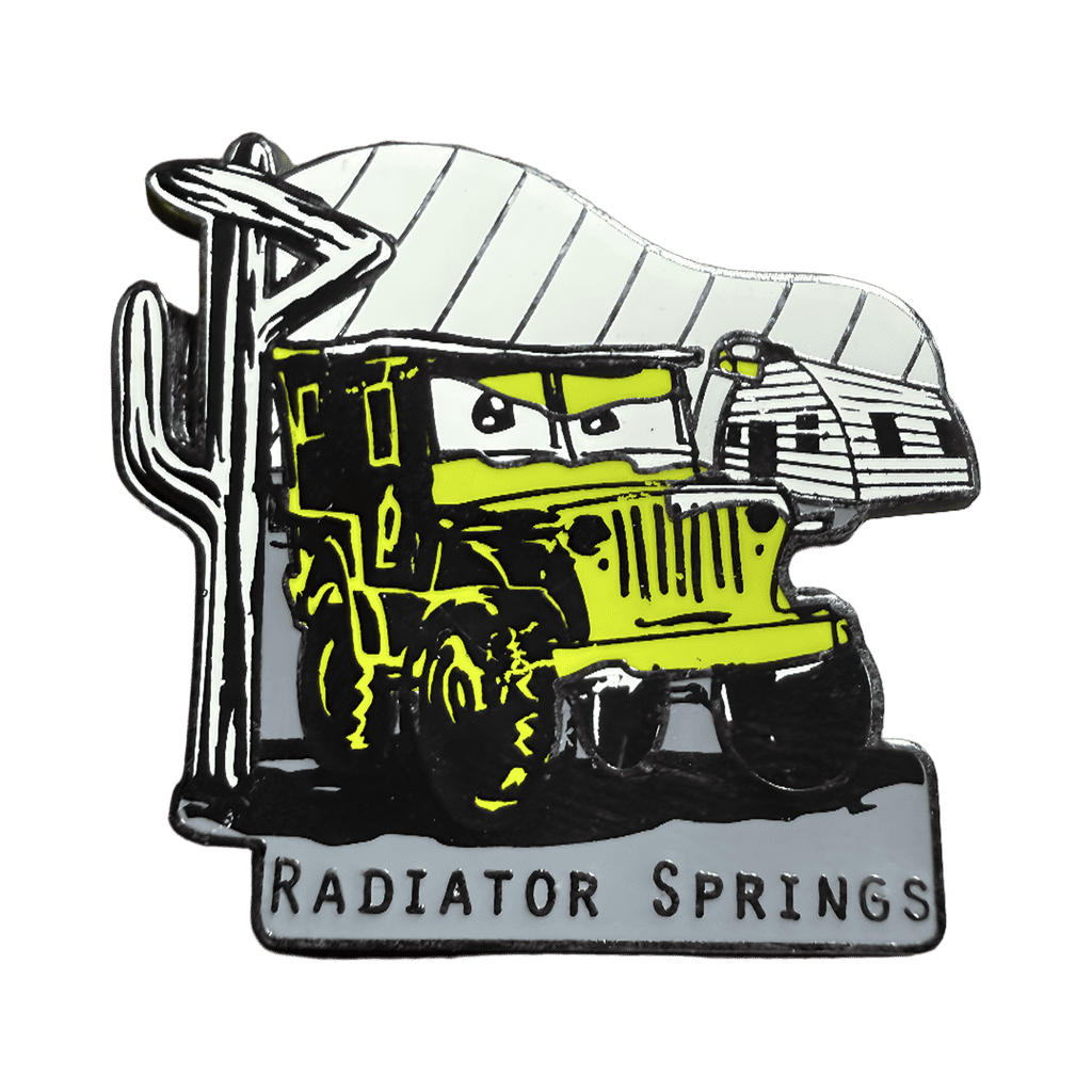 Sarge Radiator Springs Disney pin