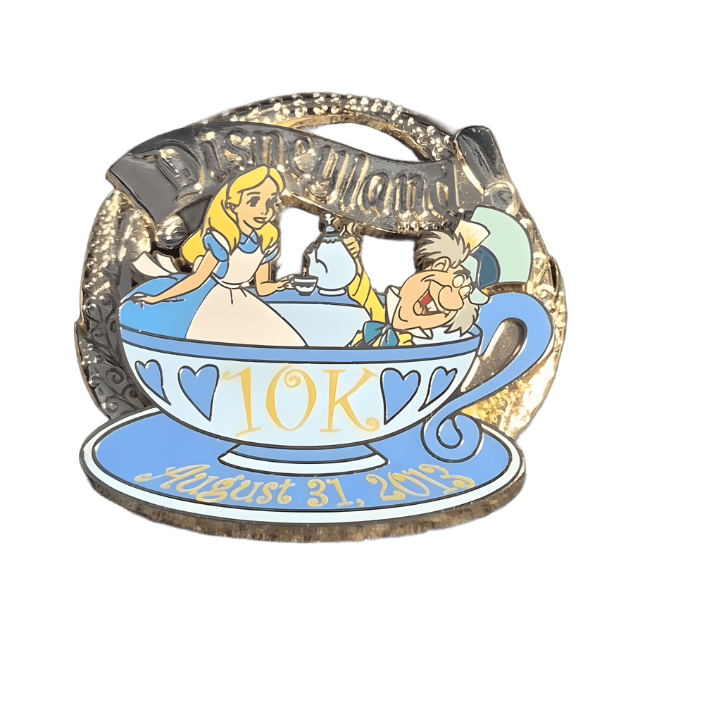 Alice & Mad Hatter - Disneyland Half Marathon 2013 Disney pin
