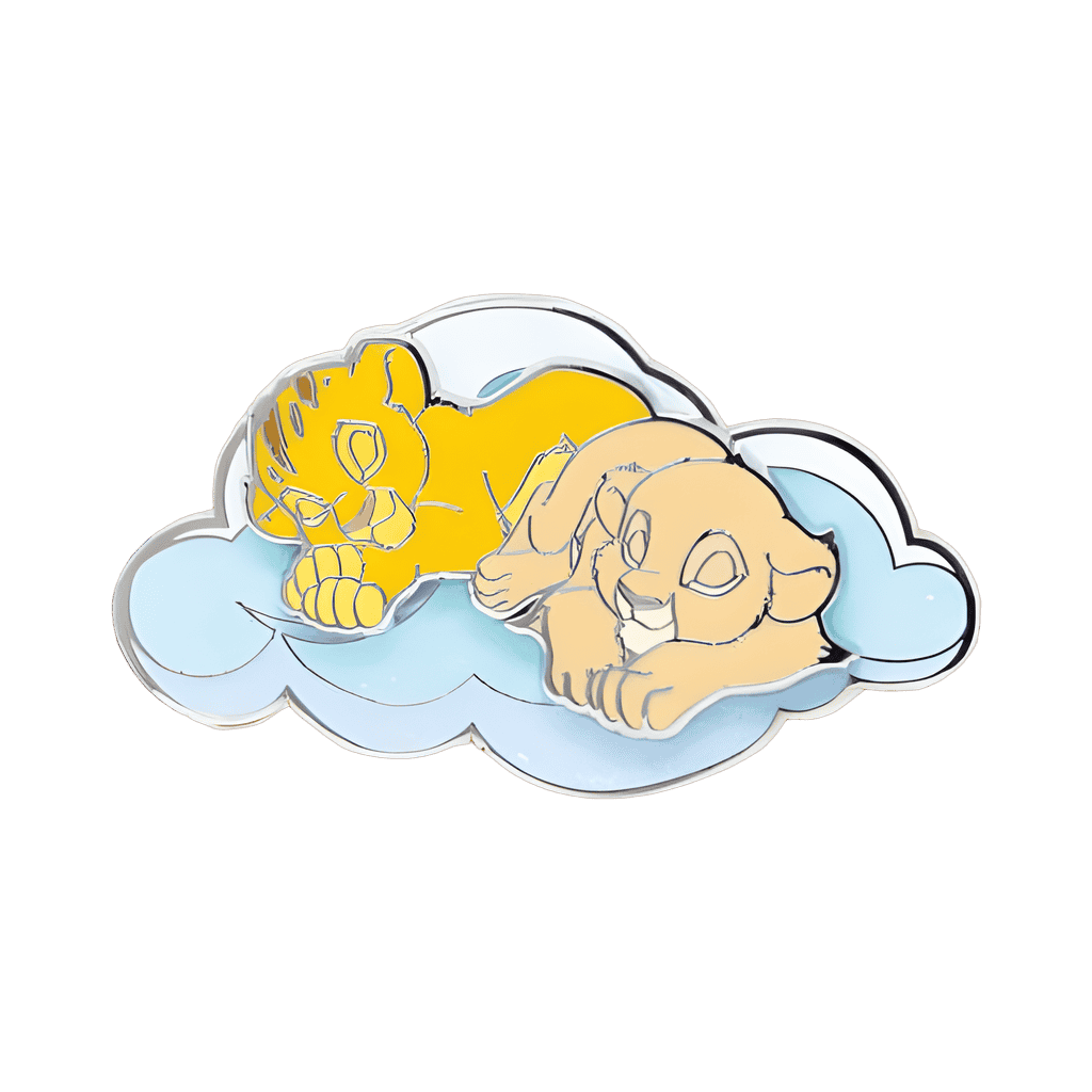 The Lion King - Simba and Nala Disney pin