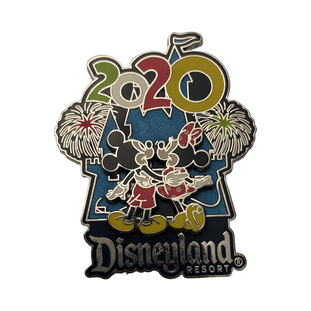 Mickey and Minnie Disney pin